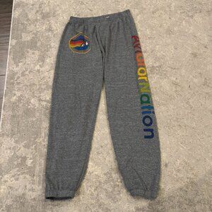 AVIATOR NATION Venice Beach SWEATPANTS - HEATHER Women’s Medium M